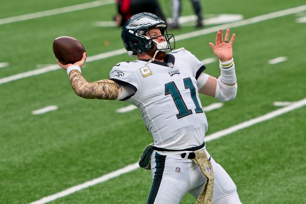 Carson Wentz is going to get benched
